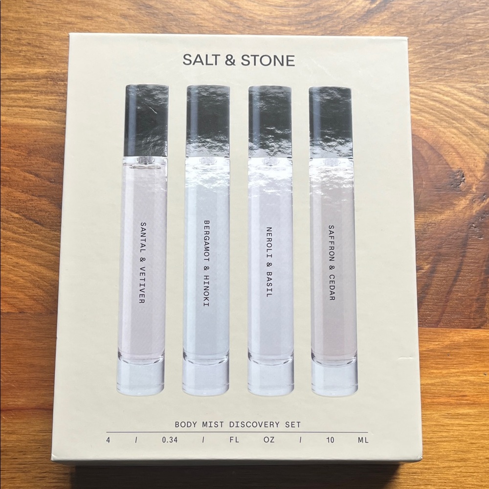 Women’s Body Mist Discovery Set — White